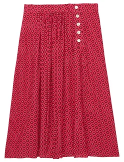 Flash Sale Ines de la Fressange Paris Alix pink skirt