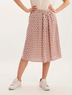 Flash Sale Ines de la Fressange Paris Alix skirt in linen