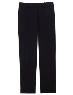 Flash Sale Ines de la Fressange Paris Audrey navy fine wool trousers