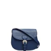 Hot Ines de la Fressange Paris Baby Flâneur Handbag Navy