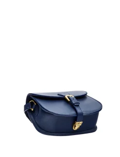 Hot Ines de la Fressange Paris Baby Flâneur Handbag Navy