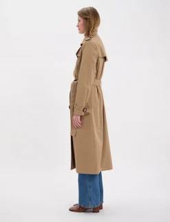 Fashion Ines de la Fressange Paris Beige Gaultier trench coat
