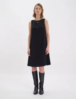 Sale Ines de la Fressange Paris Black Madeleine dress