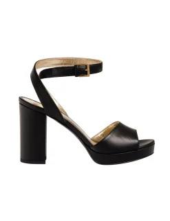 Best Sale Ines de la Fressange Paris Black platform sandal