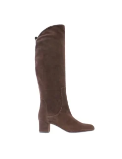 Hot Ines de la Fressange Paris Brown suede heel boot