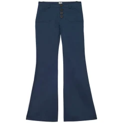 Online Ines de la Fressange Paris Charlotte navy cotton trousers
