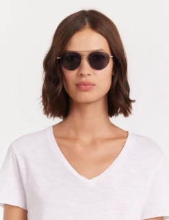 Flash Sale Ines de la Fressange Paris Clara black sunglasses