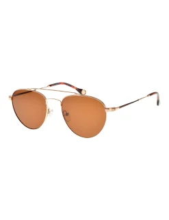 Outlet Ines de la Fressange Paris Clara rose gold sunglasses