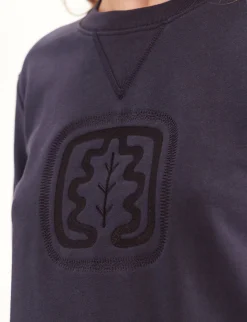 Hot Ines de la Fressange Paris Clémence navy blue sweater