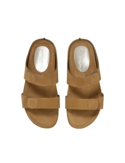 Cheap Ines de la Fressange Paris Delia sand leather mules