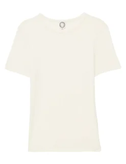 Shop Ines de la Fressange Paris Ella ivory T-shirt