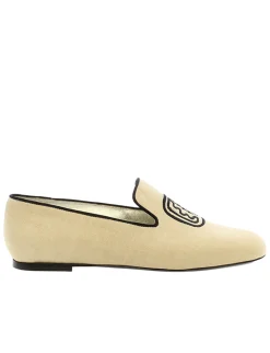 Flash Sale Ines de la Fressange Paris Embroidered loafers