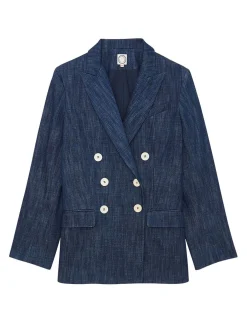 Clearance Ines de la Fressange Paris Ezio denim jacket