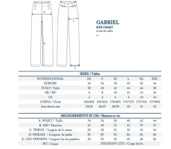 Flash Sale Ines de la Fressange Paris Gabriel black trousers