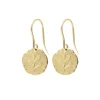 New Ines de la Fressange Paris Gold-plated Lutece hearts earrings