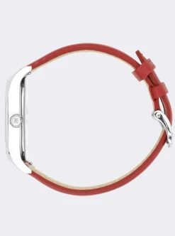 Hot Ines de la Fressange Paris Grande Colorama red watch Kelton x