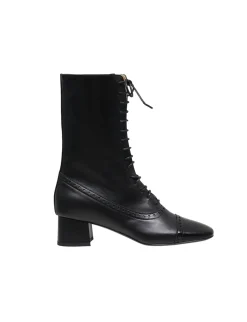 Clearance Ines de la Fressange Paris High lace-up boots