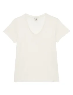 Store Ines de la Fressange Paris Katalina ivory T-shirt