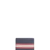 Hot Ines de la Fressange Paris Le Parisien navy leather simple card holder