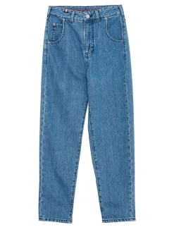 Fashion Ines de la Fressange Paris Luna blue denim jeans x Notify