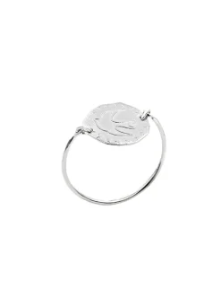 Store Ines de la Fressange Paris Lutece silver dove ring