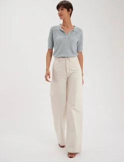 Best Ines de la Fressange Paris Mara ecru jeans x Notify