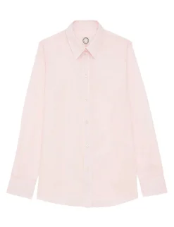 Flash Sale Ines de la Fressange Paris Martin pale pink cotton shirt