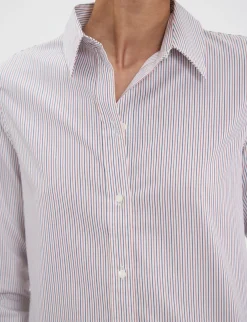 Flash Sale Ines de la Fressange Paris Martin striped cotton shirt