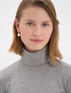 Store Ines de la Fressange Paris Matthieu grey turtleneck T-shirt