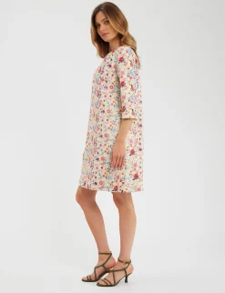 Flash Sale Ines de la Fressange Paris Megan dress with embroidery