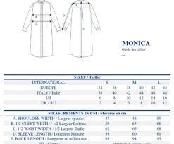 Store Ines de la Fressange Paris Monica dress in red and white striped linen