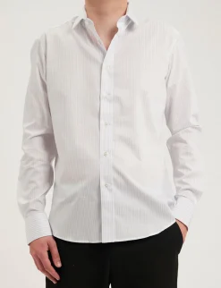 Store Ines de la Fressange Paris Olivier blue and white striped shirt