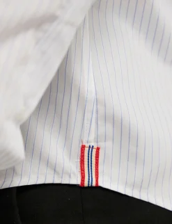 Store Ines de la Fressange Paris Olivier blue and white striped shirt