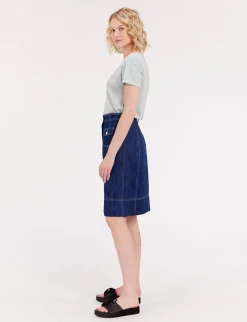Clearance Ines de la Fressange Paris Rachel denim skirt