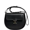 Flash Sale Ines de la Fressange Paris Senda black leather bag