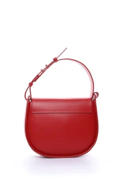 Online Ines de la Fressange Paris Senda red leather bag