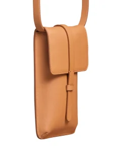 Cheap Ines de la Fressange Paris Smartphone bag Léonore camel