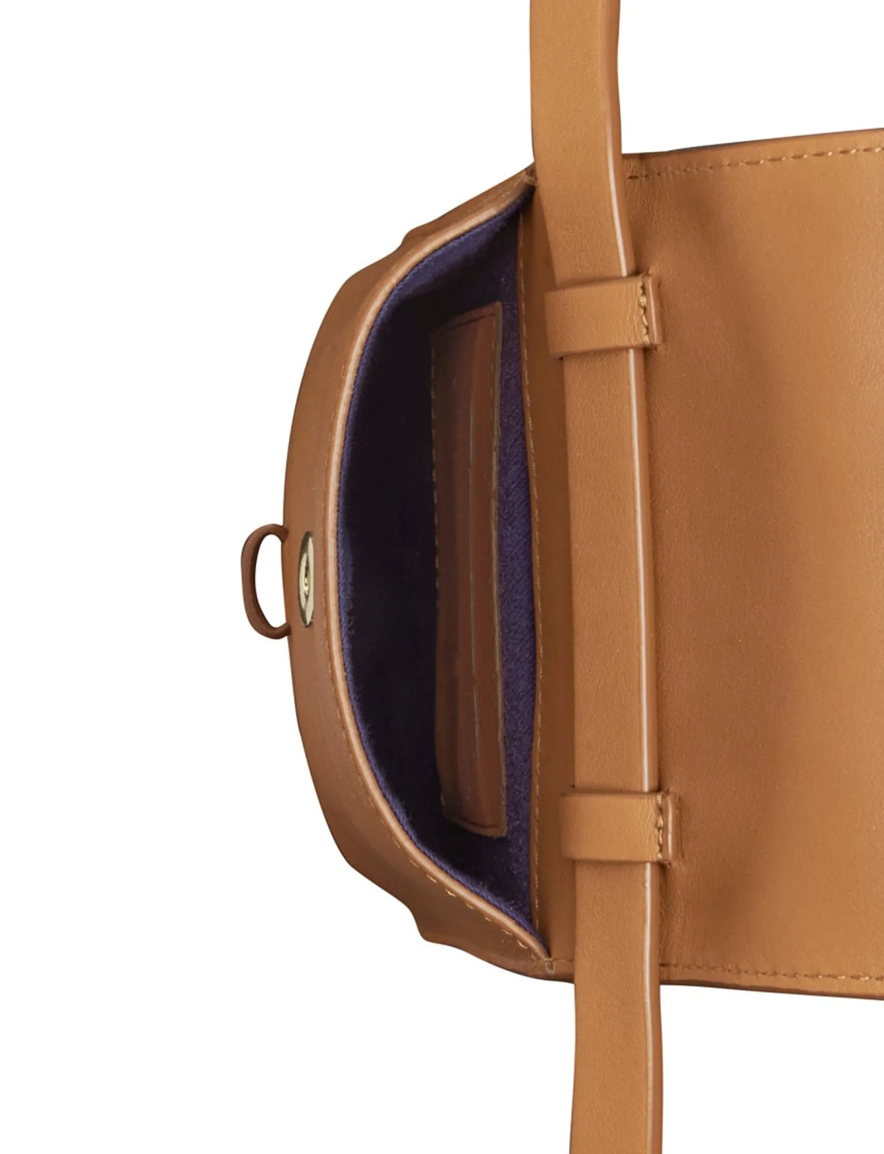 Cheap Ines de la Fressange Paris Smartphone bag Léonore camel