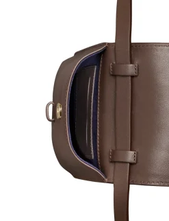 Outlet Ines de la Fressange Paris Smartphone bag Léonore chocolate