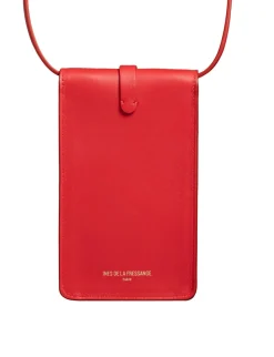 Flash Sale Ines de la Fressange Paris Smartphone bag Léonore red
