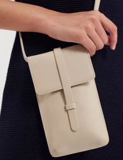 New Ines de la Fressange Paris Smartphone bag Léonore sand