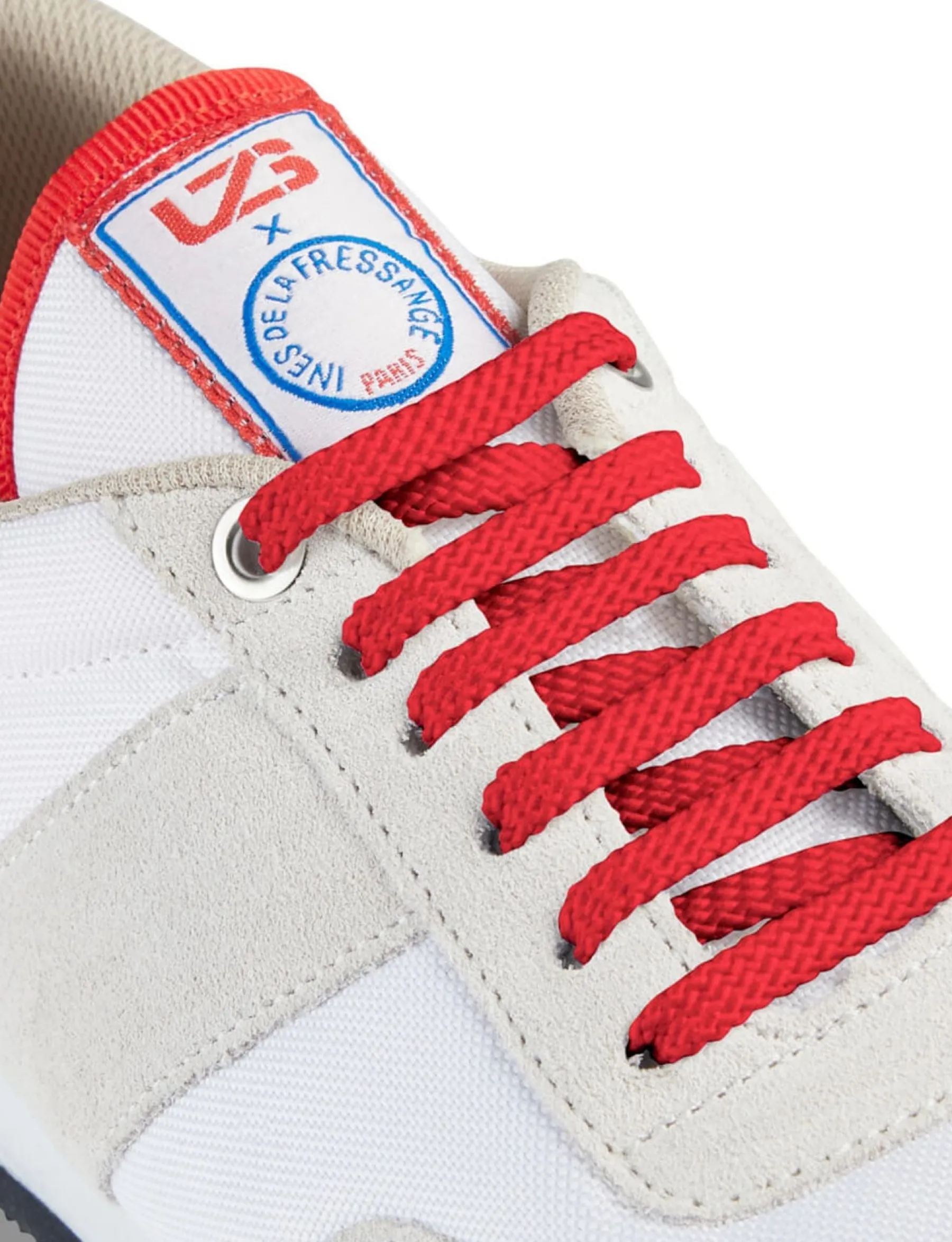 Cheap Ines de la Fressange Paris Unisex ecru UZS x Ines trainers