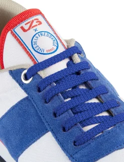 Shop Ines de la Fressange Paris UZS x Ines Unisex blue trainers