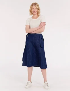 Flash Sale Ines de la Fressange Paris Viveka jean skirt