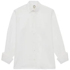 Fashion Ines de la Fressange Paris White Nova cotton shirt